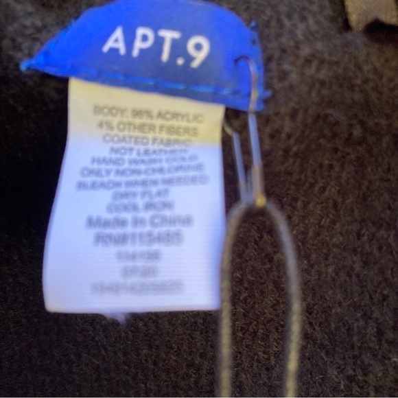 Apt. 9 Nwt Poncho/Shawl, One Size - Picture 4 of 6